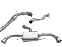 Audi TT 2.0 TFSI (Mk2) ¬†(Quattro) 12- Turboback-sportavgassystem (Med Sportkatalysator & Ej Ljuddämpat) Cobra Sport